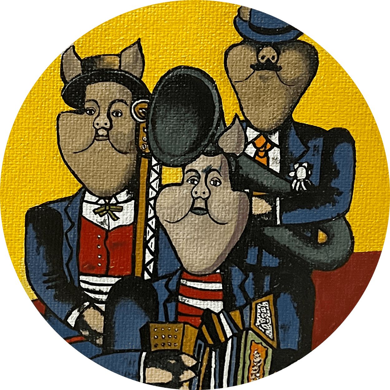 Three musicians